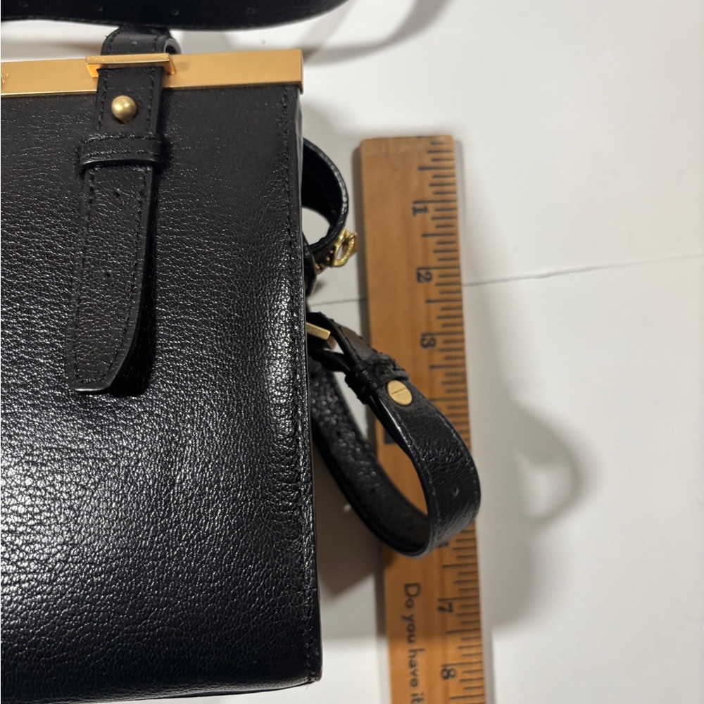 VTG Kate Spade Saturday Black Purse Dark Academia Preppy Corpgore Classic - Picture 6 of 10